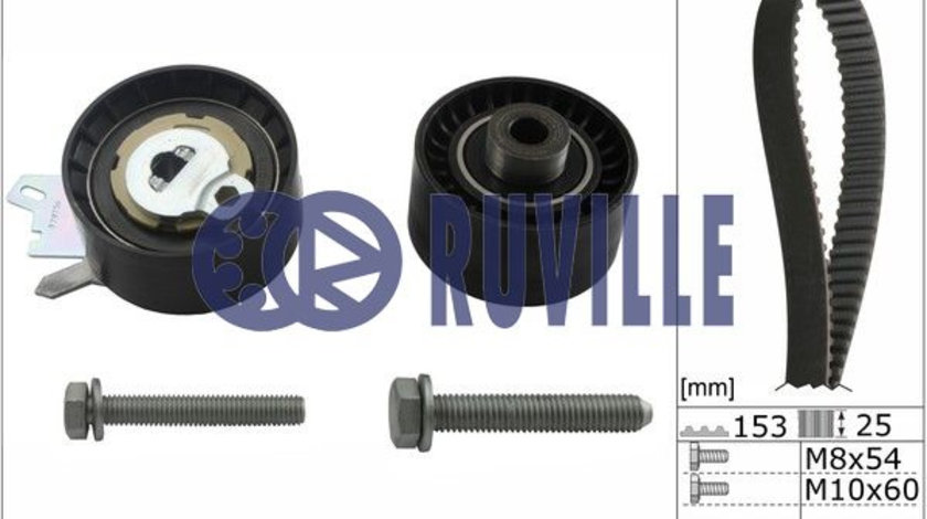 Set curea de distributie (5597770 EVR) Citroen,PEUGEOT