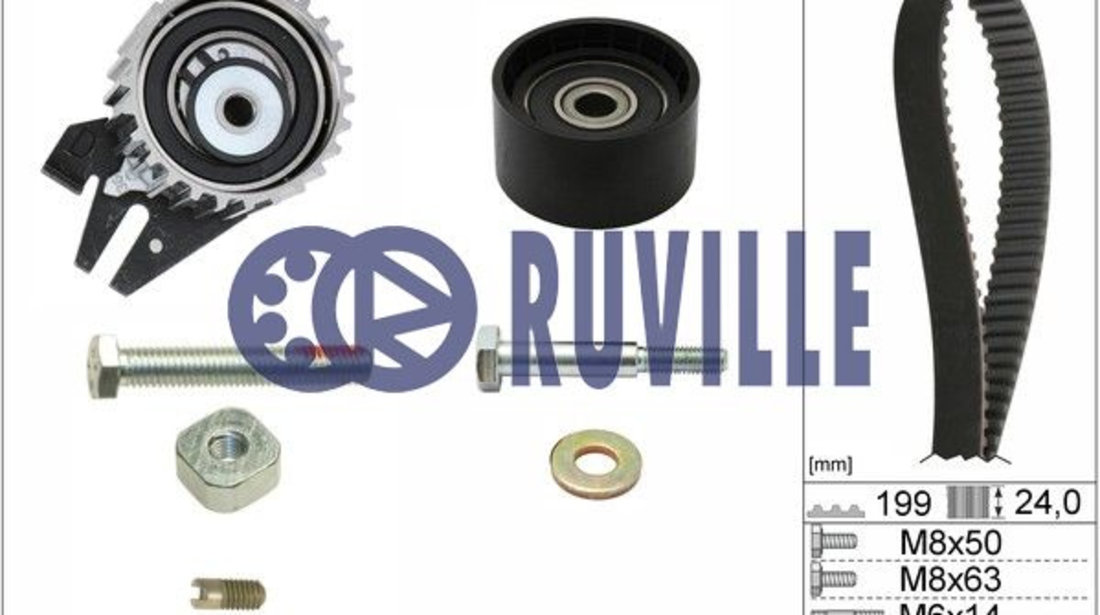 Set curea de distributie (5603671 EVR) ALFA ROMEO,CADILLAC,CHEVROLET,CHRYSLER,FIAT,HOLDEN,JEEP,LANCIA,OPEL,SAAB,SUZUKI,VAUXHALL