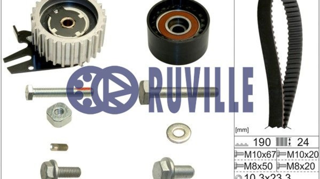 Set curea de distributie (5603677 EVR) ALFA ROMEO,FIAT,OPEL,SAAB,SUZUKI,VAUXHALL