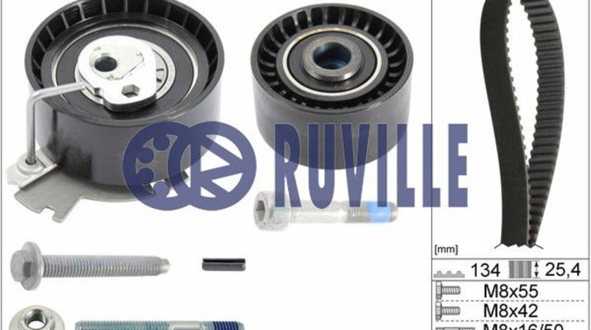 Set curea de distributie (5663870 EVR) Citroen,PEUGEOT,PEUGEOT (DF-PSA)