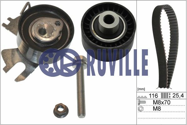 Set curea de distributie (5665870 EVR) Citroen,FIAT,FORD,PEUGEOT