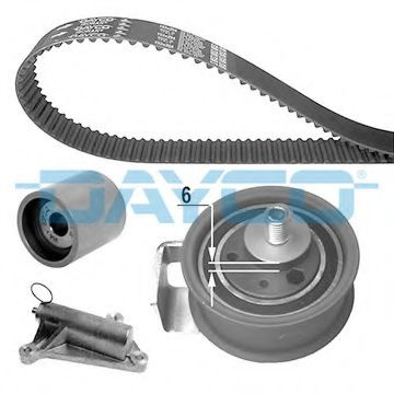 Set curea de distributie AUDI A6 Avant (4A, C4) (1994 - 1997) DAYCO KTB405 piesa NOUA