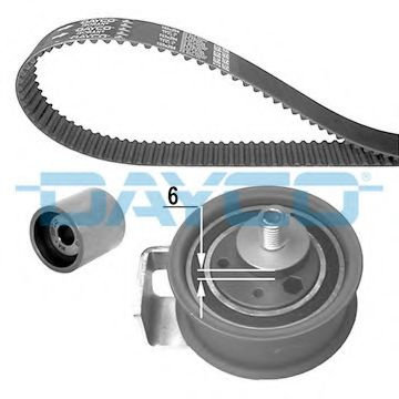 Set curea de distributie AUDI A6 Avant (4A, C4) (1994 - 1997) DAYCO KTB404 piesa NOUA