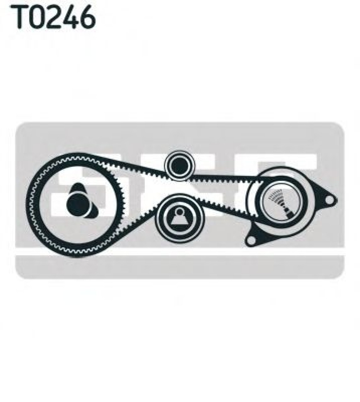 Set curea de distributie AUDI A6 Avant (4F5, C6) (2005 - 2011) SKF VKMA 01334 piesa NOUA