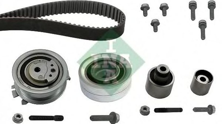 Set curea de distributie AUDI A6 Avant (4G5, C7, 4GD) (2011 - 2016) INA 530 0550 10 piesa NOUA