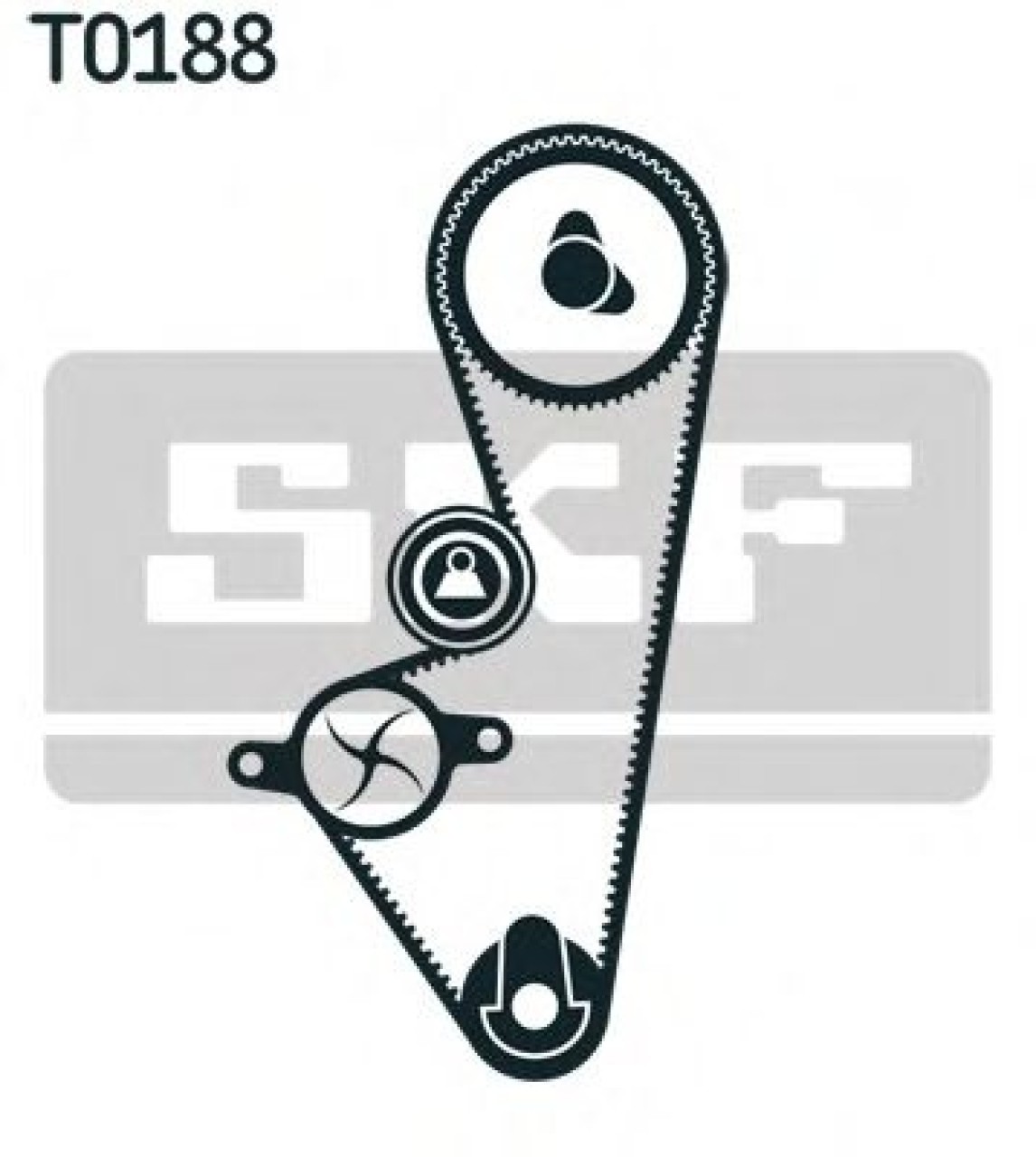 Set curea de distributie CITROEN C3 I (FC) (2002 - 2016) SKF VKMA 03253 piesa NOUA