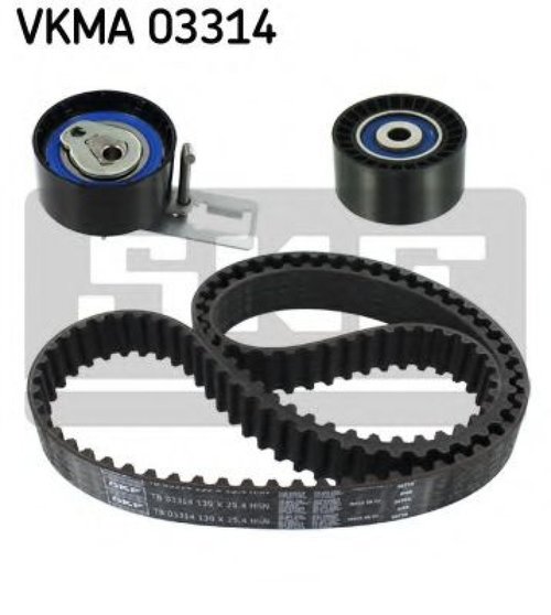 Set curea de distributie CITROEN C3 II (2009 - 2016) SKF VKMA 03314 piesa NOUA