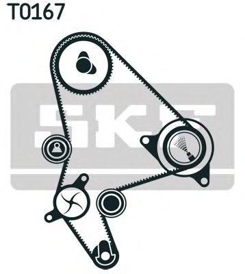 Set curea de distributie CITROEN C5 II (RC) (2004 - 2016) SKF VKMA 03264 piesa NOUA