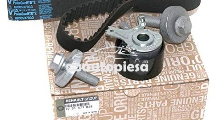 Set curea de distributie DACIA LOGAN EXPRESS (FS) (2009 - 2016) OE 7701477028 piesa NOUA