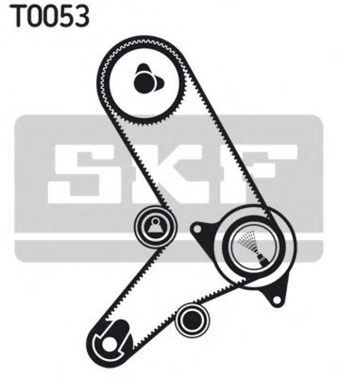 Set curea de distributie FIAT ALBEA (178) (1996 - 2009) SKF VKMA 02152 piesa NOUA