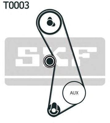 Set curea de distributie FIAT ALBEA (178) (1996 - 2009) SKF VKMA 02411 piesa NOUA