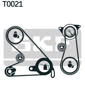 Set curea de distributie FIAT DUCATO platou / sasiu (280) (1982 - 1990) SKF VKMA 03050 piesa NOUA