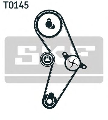 Set curea de distributie FIAT STILO (192) (2001 - 2010) SKF VKMA 02204 piesa NOUA
