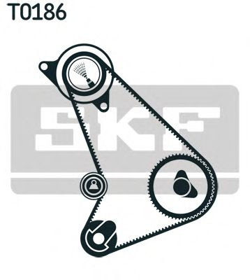 Set curea de distributie FORD TRANSIT bus (E) (1994 - 2000) SKF VKMA 04305 piesa NOUA