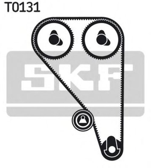 Set curea de distributie FORD TRANSIT CONNECT caroserie (2013 - 2016) SKF VKMA 04215 piesa NOUA