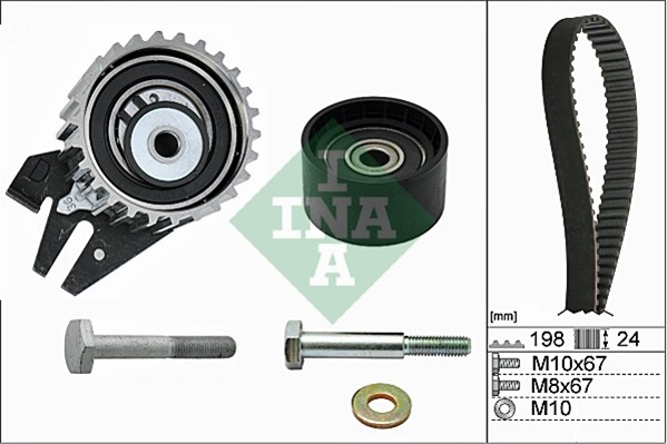 Set Curea De Distributie Ina Alfa Romeo 530 0626 10