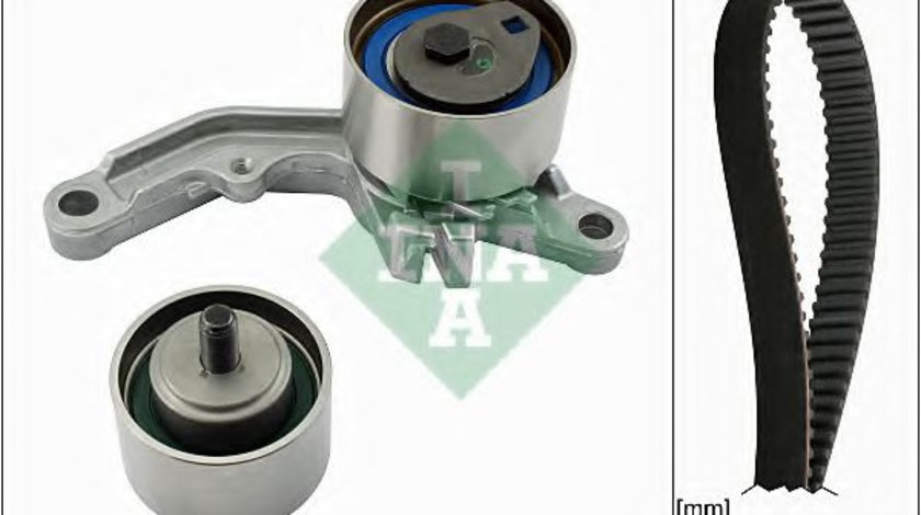 Set curea de distributie JEEP WRANGLER II (TJ) (1996 - 2008) INA 530 0641 10 piesa NOUA