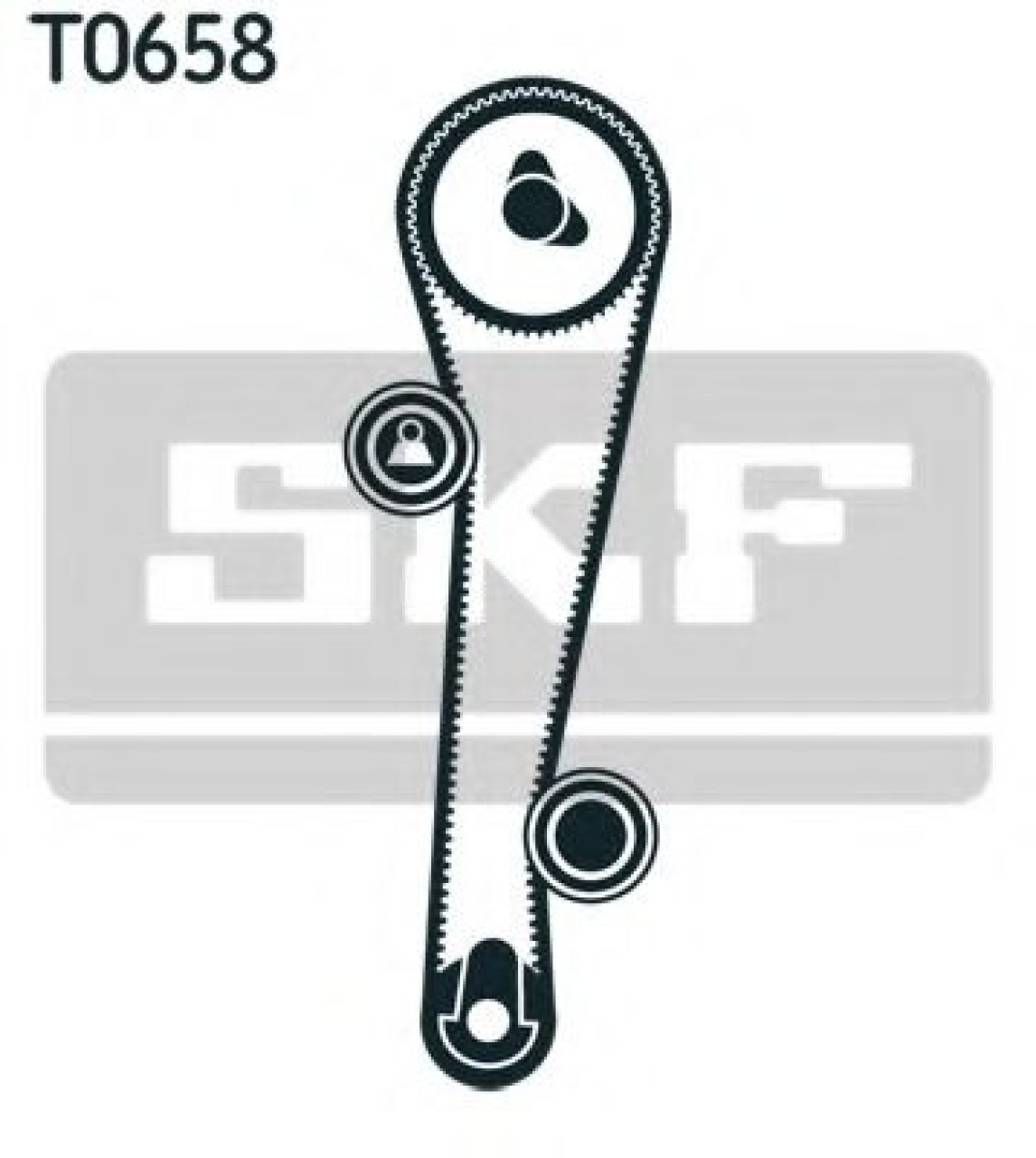 Set curea de distributie KIA CERATO (LD) (2004 - 2016) SKF VKMA 95667 piesa NOUA