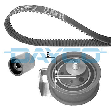 Set curea de distributie (KTB404 DAY) AUDI,VW