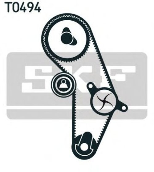 Set curea de distributie MITSUBISHI CARISMA limuzina (DA) (1996 - 2006) SKF VKMA 95626 piesa NOUA