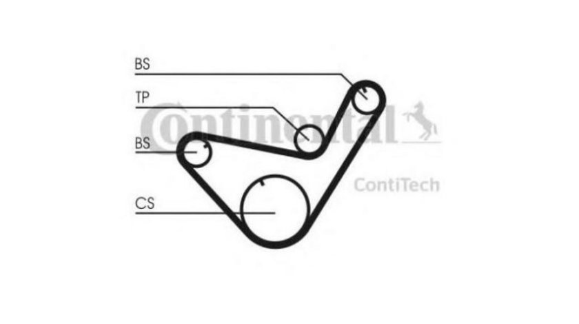 Set curea de distributie Mitsubishi L 300 platou / sasiu (L03_P) 1980-2016 #2 530005310