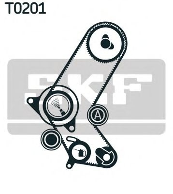 Set curea de distributie OPEL ASTRA H GTC (L08) (2005 - 2016) SKF VKMA 05700 piesa NOUA