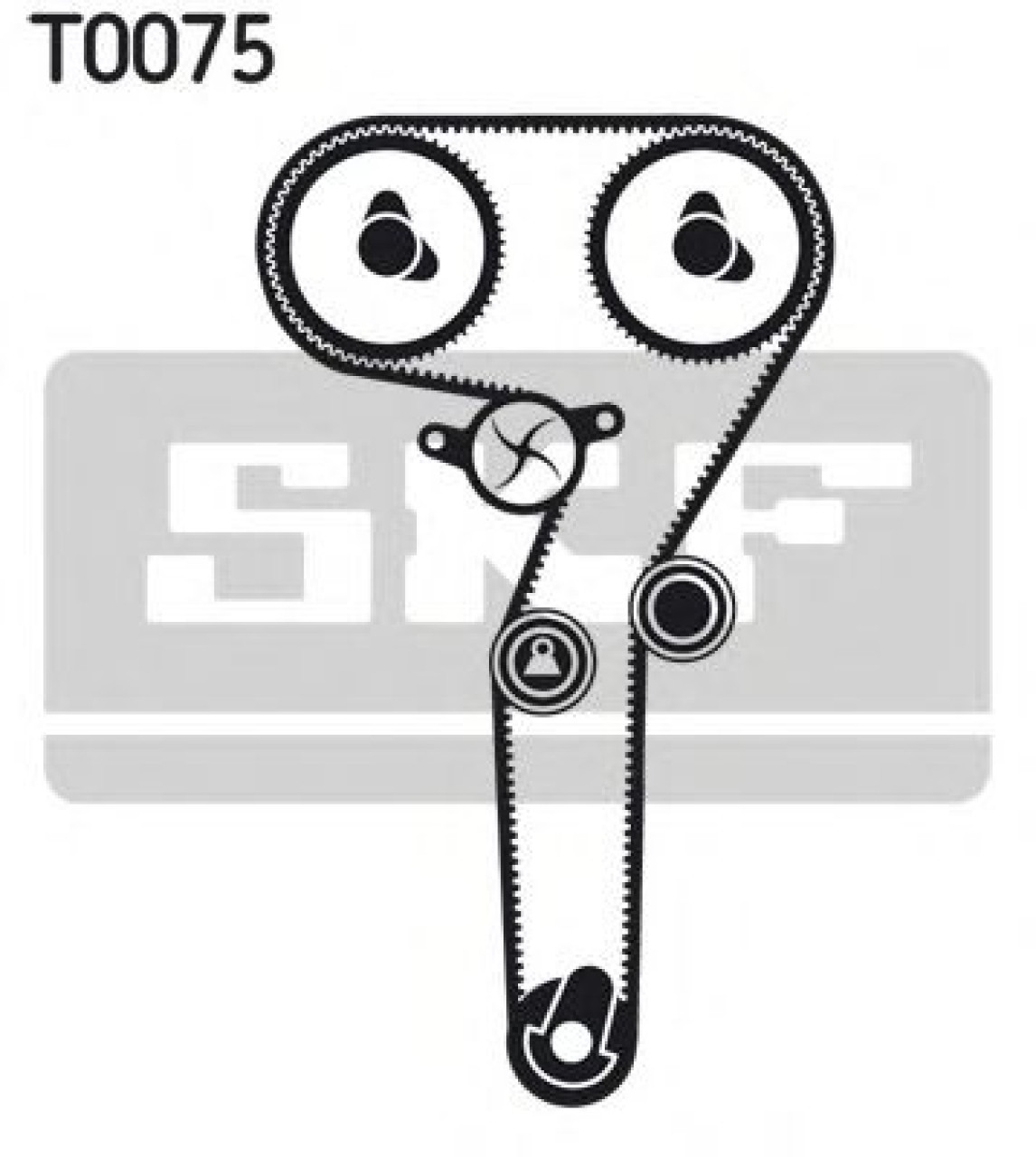 Set curea de distributie OPEL ASTRA J GTC (2011 - 2016) SKF VKMA 05124 piesa NOUA