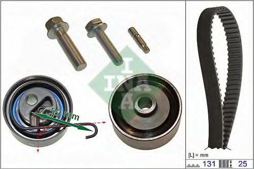 Set curea de distributie OPEL COMBO Combi (2001 - 2016) INA 530 0494 10 piesa NOUA