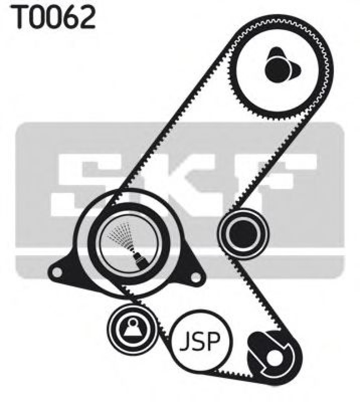 Set curea de distributie OPEL VECTRA B Combi (31) (1996 - 2003) SKF VKMA 05214 piesa NOUA