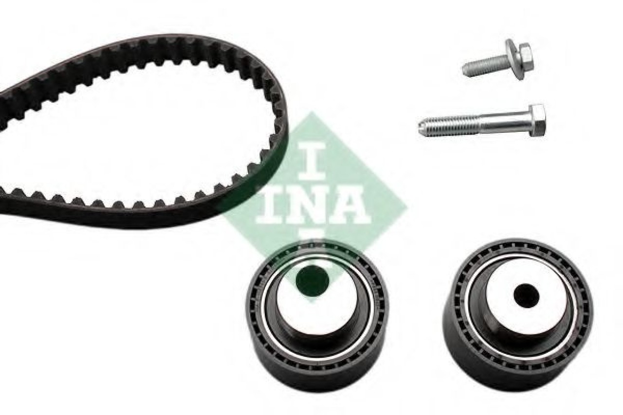 Set curea de distributie PEUGEOT 406 (8B) (1995 - 2005) INA 530 0234 10 piesa NOUA