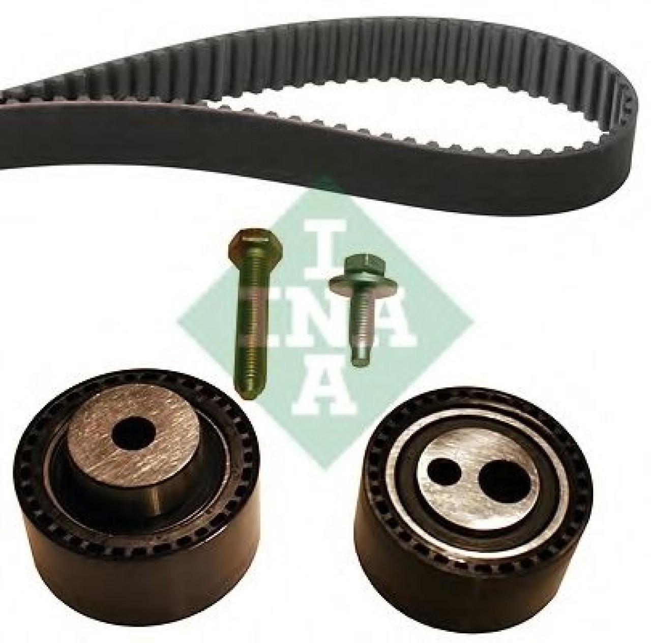 Set curea de distributie PEUGEOT 406 (8B) (1995 - 2005) INA 530 0446 10 piesa NOUA