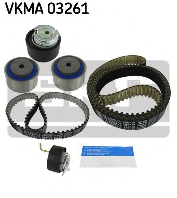 Set curea de distributie PEUGEOT 407 (6D) (2004 - 2016) SKF VKMA 03261 piesa NOUA