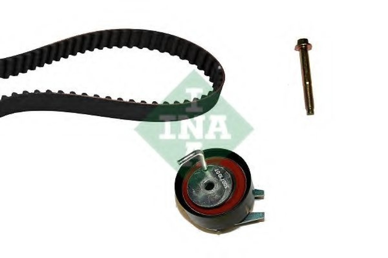 Set curea de distributie PEUGEOT 407 SW (6E) (2004 - 2016) INA 530 0476 10 piesa NOUA