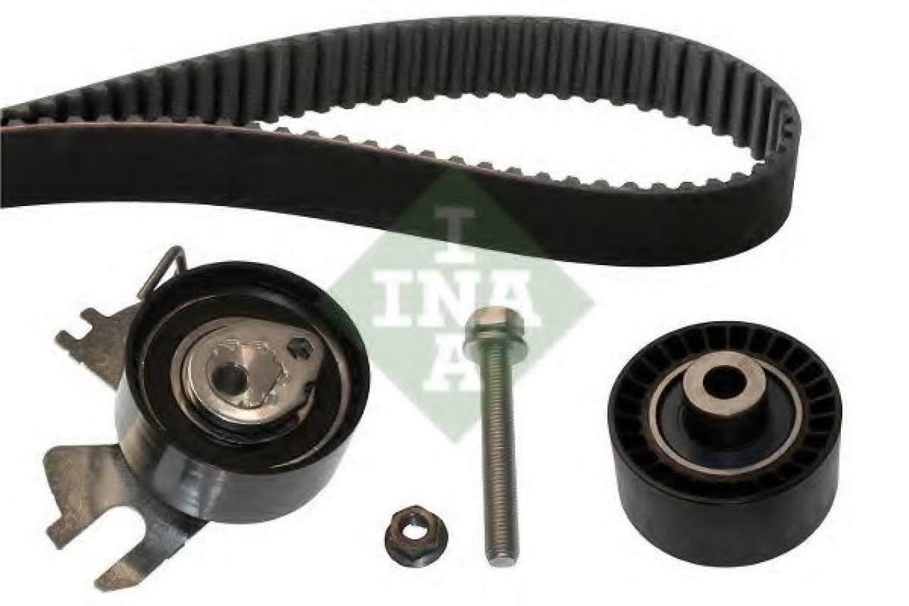 Set curea de distributie PEUGEOT 807 (E) (2002 - 2016) INA 530 0558 10 piesa NOUA