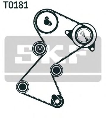 Set curea de distributie RENAULT ESPACE III (JE0) (1996 - 2002) SKF VKMA 06128 piesa NOUA