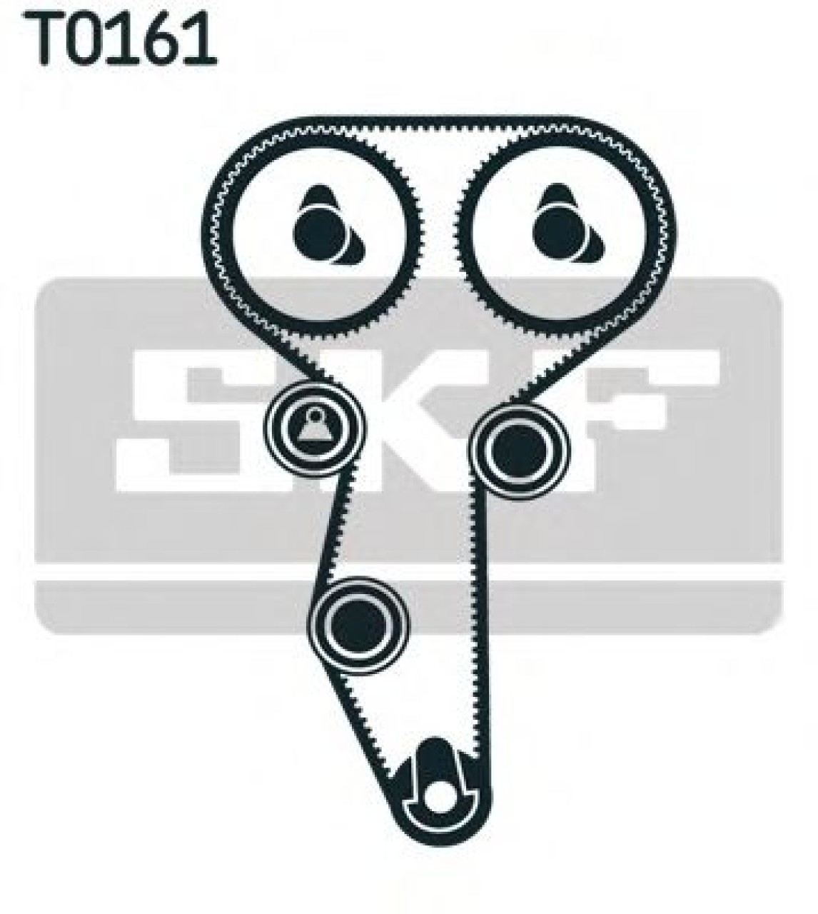 Set curea de distributie RENAULT LAGUNA I (B56, 556) (1993 - 2001) SKF VKMA 06107 piesa NOUA
