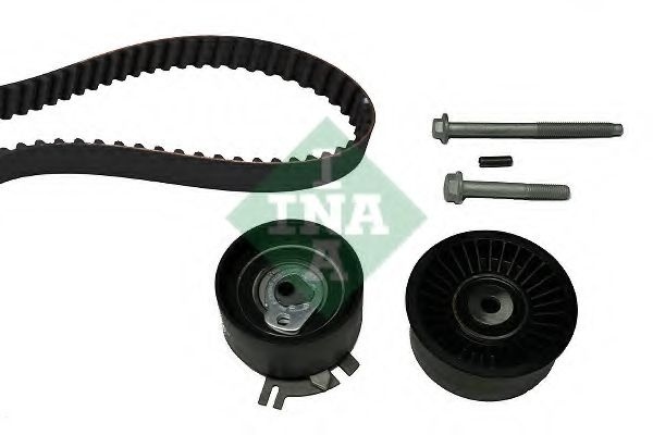 Set curea de distributie RENAULT LAGUNA II Grandtour (KG0/1) (2001 - 2016) INA 530 0198 10 piesa NOUA