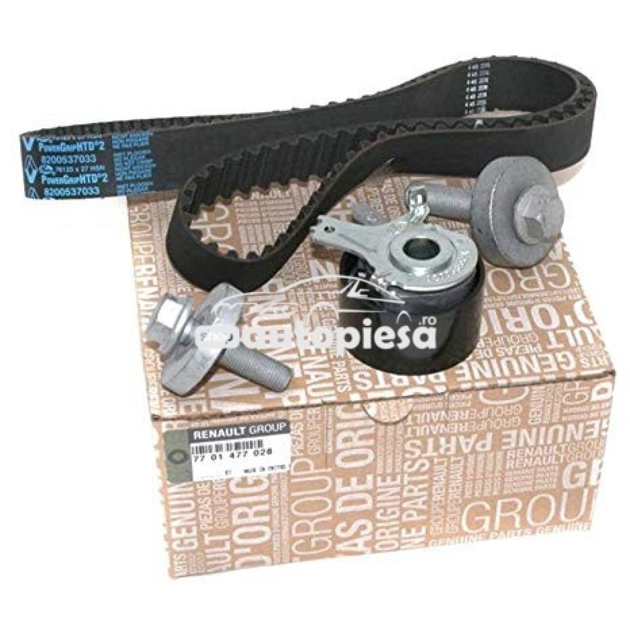 Set curea de distributie RENAULT MEGANE III Cupe (DZ0/1) (2008 - 2016) OE 7701477028 piesa NOUA