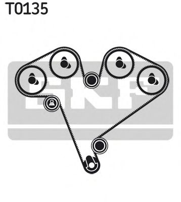 Set curea de distributie SAAB 9-5 (YS3E) (1997 - 2009) SKF VKMA 05502 piesa NOUA