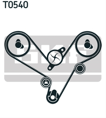 Set Curea De Distributie Skf Hyundai VKMA 95613