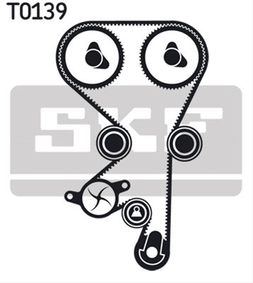 Set Curea De Distributie Skf Opel VKMA 05140