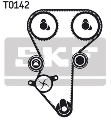 Set Curea De Distributie Skf Peugeot VKMA 03213