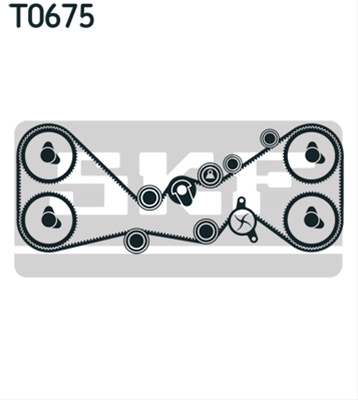 Set Curea De Distributie Skf Subaru VKMA 98114