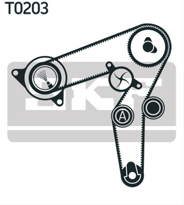 Set Curea De Distributie Skf Suzuki VKMA 02191