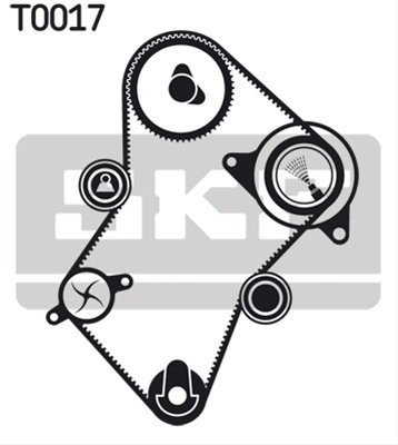 Set Curea De Distributie Skf Talbot VKMA 03241