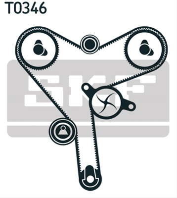 Set Curea De Distributie Skf Toyota VKMA 91704