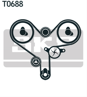 Set Curea De Distributie Skf Toyota VKMA 91904