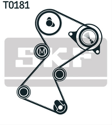 Set Curea De Distributie Skf Vauxhall VKMA 06128
