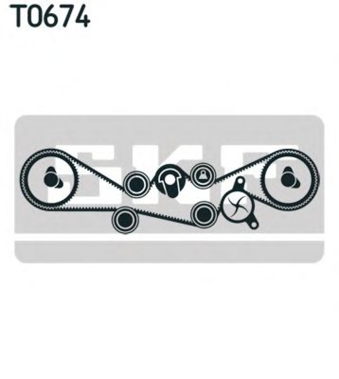 Set curea de distributie SUBARU IMPREZA Hatchback (2000 - 2007) SKF VKMA 98109 piesa NOUA