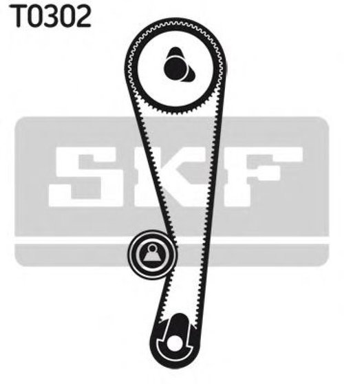 Set curea de distributie SUZUKI SWIFT II Hatchback (EA, MA) (1989 - 2005) SKF VKMA 96002 piesa NOUA